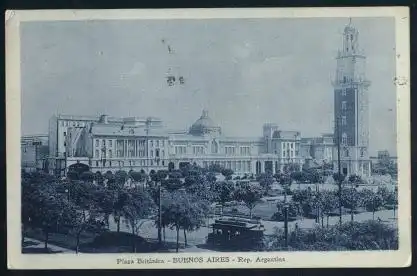 Argentinien. Buenos Aires. Plaza Britanica.