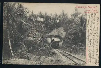 Jamaica. Railway Tunnel near Troja.