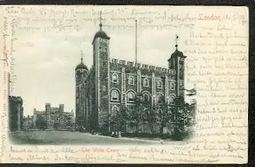 England. London. The White Tower.