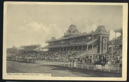 Indien. Calcutta, Race Course.