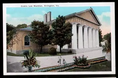 USA. Va. Arlington. Custis Lee Mansion.