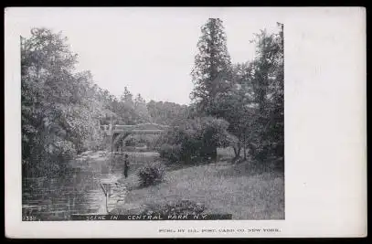 USA. New York. Scene of Central Park.