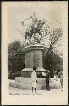 Venezuela. Maracaibo. Monumento de Bolivar.