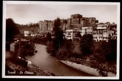 Libanon. Tripoli. Le Chateau.