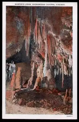 USA. Virginia. Huntr&#039;s Lodge. Shenandoah Caverns