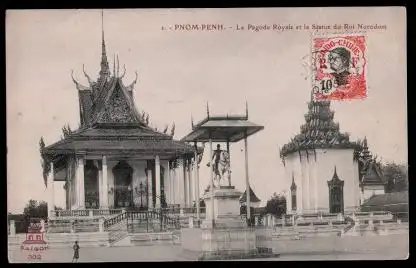 Pnom Penh. La Pagode Royale.