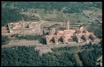 Canada. Montreal. Aerial view of University of Montreal.