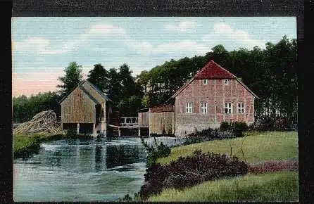 Wassermühle. Lüneburger Heide