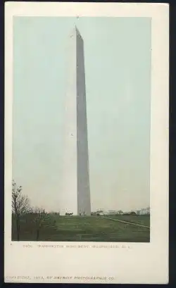 USA. Washington D.C. Washington monument