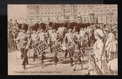 Changing the Guard at Buckingham Palace.