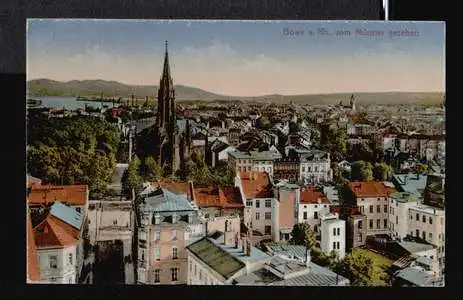 Bonn. a. Rh. Vom Münster aus gesehen