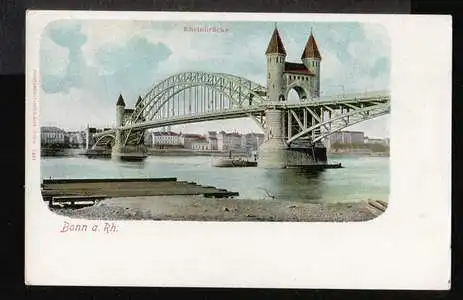 Bonn. a. Rh Rheinbrücke