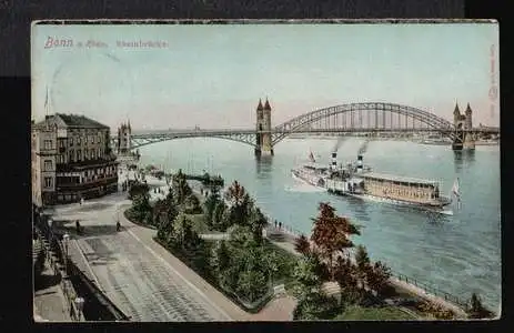 Bonn. a. Rhein Rheinbrücke