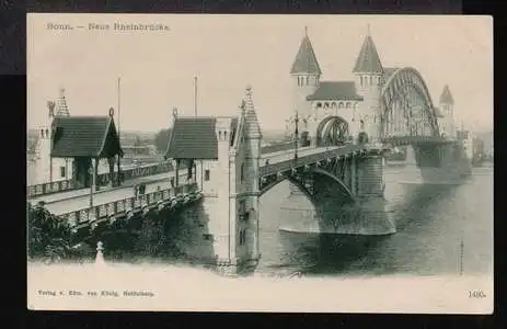 Bonn. Neue Rheinbrücke