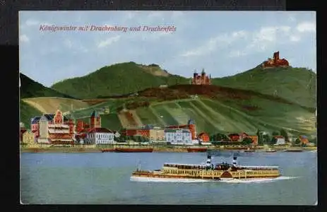 Königswinter. mit Drachenburg und Drachenfels