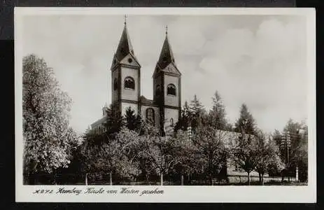 Arenberg. Kirche von Westen gesehen