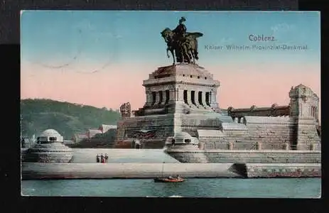 Coblenz. Kaiser Wilhelm Provinzial Denkmal