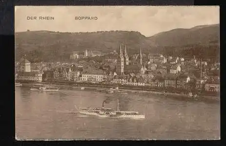 Boppard. Der Rhein