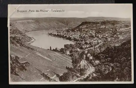 Boppard. &quot;Die Perle des Rheins&quot; Totalansicht