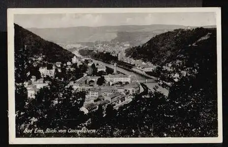 Bad Ems. Blick vom Concordiaturm