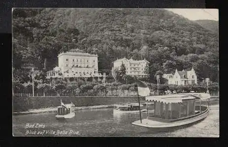 Bad Ems. Blick auf Villa Bella Riva