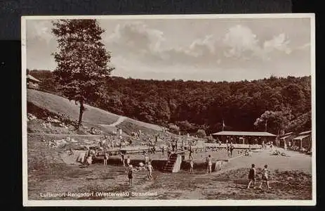 Rengsdorf. Luftkurort Westerwald Strandpromenade