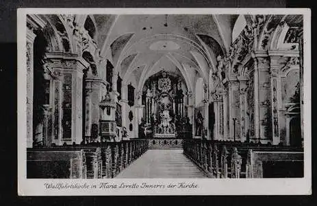 Maria Loretto. Wallfahrtskirche in M. L. , Inneres der Kirche