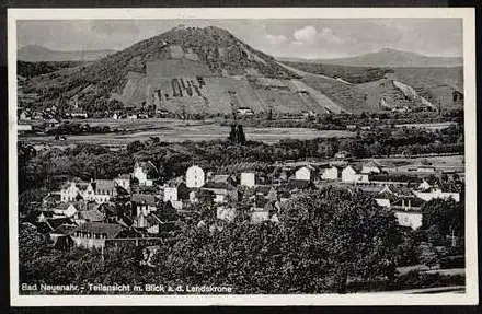 Bad Neuenahr. Teilansicht mit Blick a. d. Landskrone