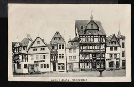 Adenau. Eifel Marktplatz