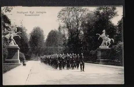 Stuttgart. Königliche Anlagen, Rosselenker