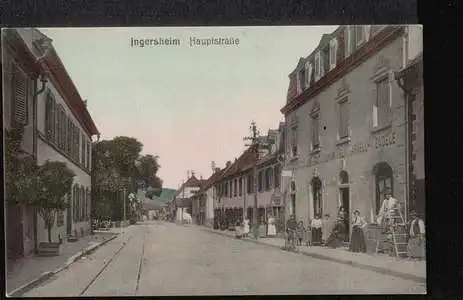Ingersheim. Hauptstrasse
