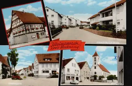 Kleinaspach. Rathaus, Albrecht Bengel Straße