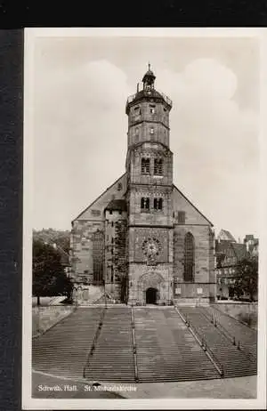 Schwäbisch Hall. St. Michaeliskirche