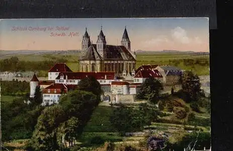 Schwäbisch Hall. Schloss Comburg bei Solbad S.H.