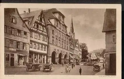 Calw. Marktplatz