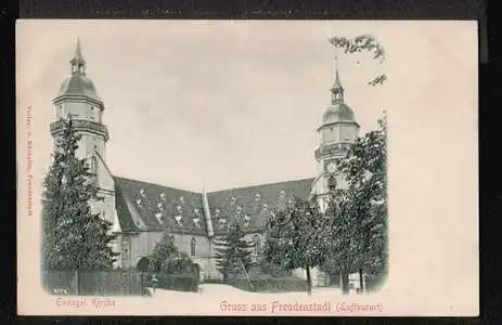 Freudenstadt. Gruss aus, Luftkurort. Evangel. Kirche