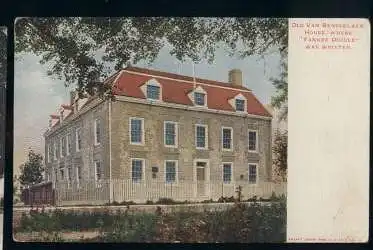 USA. Old van Rensselaer House where &quot;Yankee Doodle&quot;