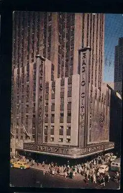 USA. New York City. Radio City Music Hall.