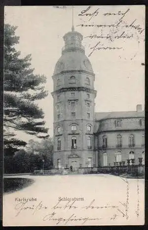 Karlsruhe. Schlossturm