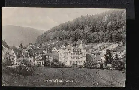 Herrenalb. Mit Hotel Post