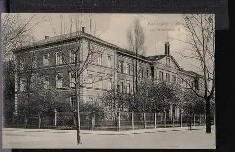 Karlsruhe. i.B. Lehrerseminar