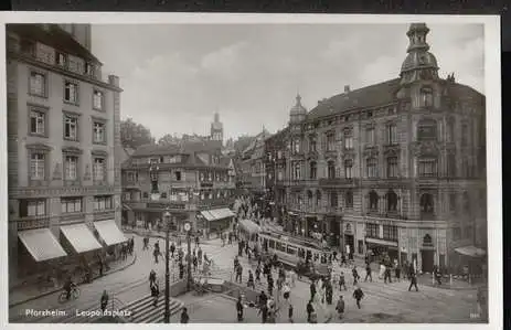 Pforzheim. Leopoldsplatz