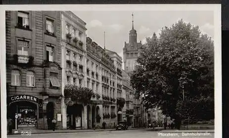 Pforzheim. Bahnhofstrasse