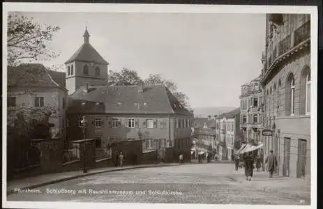 Pforzheim. Schlossberg mit Reuchlinmuseum und Schlosskirche