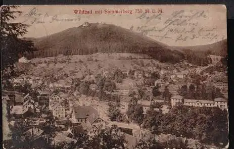 Wildbad. Mit Sommerberg 750 m.ü.M.