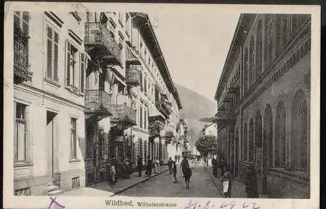 Wildbad. Wilhelmstrasse