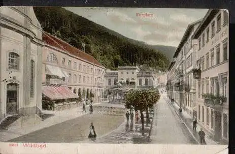 Wildbad. Kurplatz