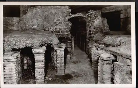 Baden Baden. Römische Badruine unter dem Römerplatz