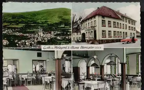 Ottersweier. Gasthaus und Metzgerei zur Blume. Baden