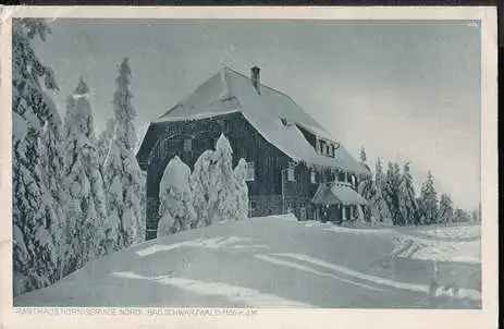 Bad Schwarzwald. Rasthaus Hornisgrinde